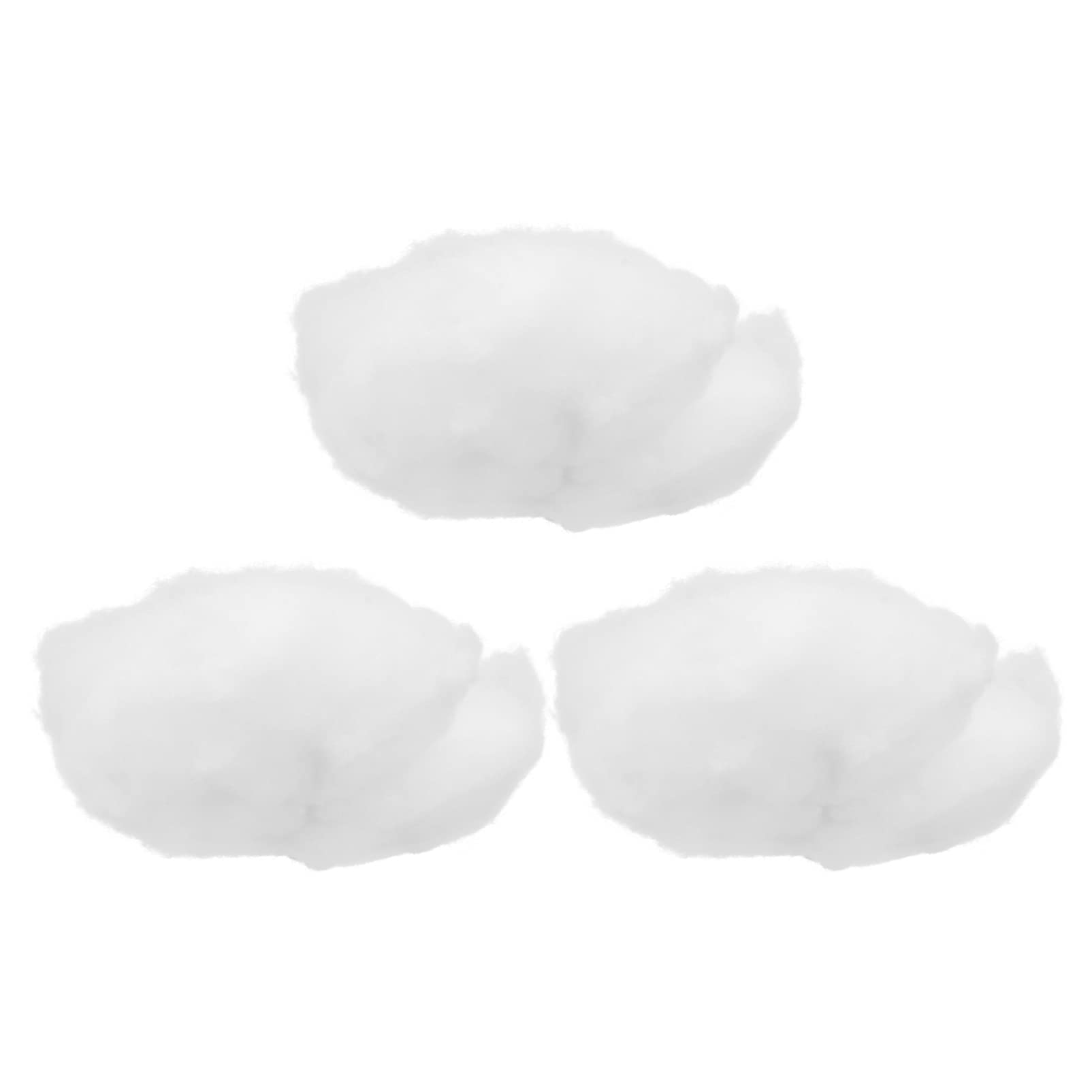 PRETYZOOM3d Artificial Cloud 3Pcs Artificial Cloud Props Imitation Cotton 3D Cloud DIY Decorative Hanging Ornament for Stage Wedding Party Stage Show Decor Hanging Clouds