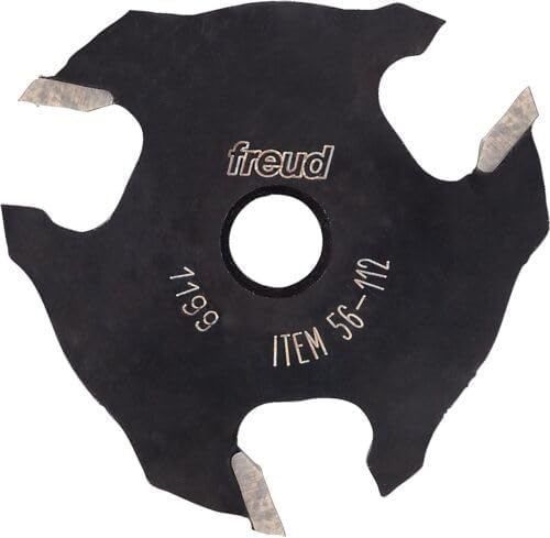 Replacement For Compatible With Freud 56-112 1/4" Slot Three Wing Slotting Cutter
