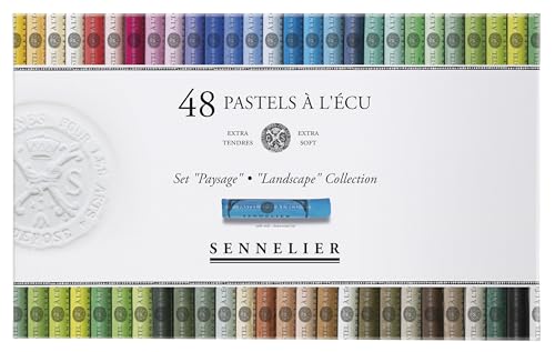 Pastels secs Sennelier : lot de 48 bâtons paysage pour réussir vos dégradés sans effort