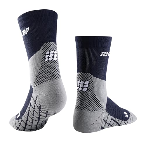 CEP Womens Hiking Socks, Light Merino Wool, Mid-Cut Crew2
