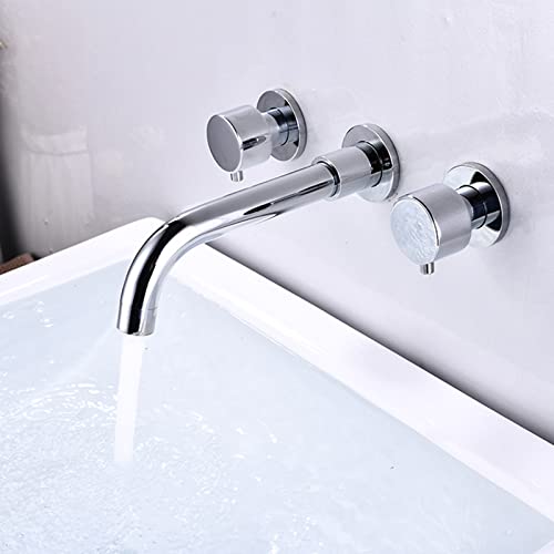 Robinet d'évier de salle de bain à montage mural idéal pour simplifier la routine beauté - 3