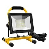 Olafus 40W LED Work Light 4000LM, 2 Brightness Modes, IP65 Waterproof Outdoor Co...
