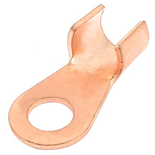Terminal de batería cobre conector anillo 15mm Aexit miniatura 1