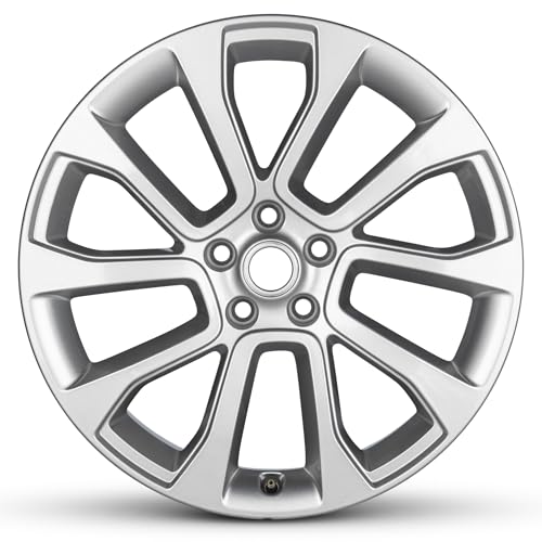 For 2023-2024 Land Rover Range Rover Sport 21 Inch Painted Silver Alloy - Genuine OEM Take-Off Rim - Road Ready SUV Wheel