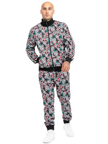 Survêtement homme Tapout Jollan en coton mélangé pour le sport