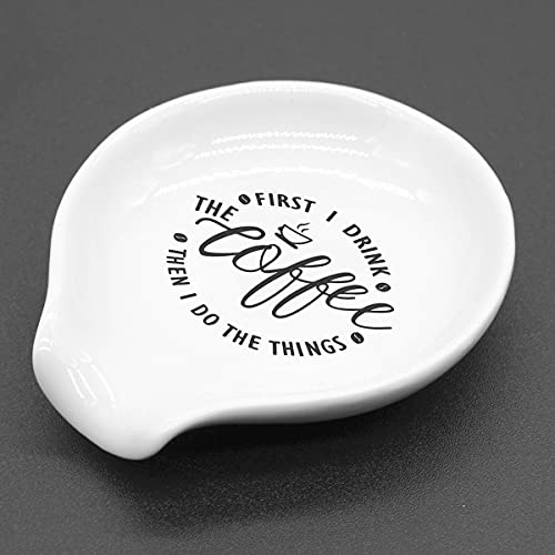Funny But First Coffee Spoon Rest