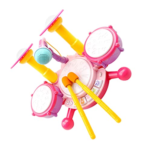 UPKOCH 幼児用ドラム 電子ピアノ キーボード ジャズドラムおもちゃ リズム楽器 多機能音楽玩具 子供のおもちゃ 音楽教育