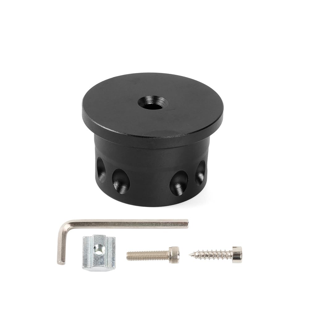 RASTP Steering Wheel Wall Mount For Moza/Simagic/Works/D1 Sim Racing Quick Release, Not Applicable To Steering Wheels With Electronic Components, Black