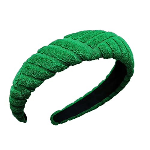 NOLITOY Listrada Verde Tiaras Atléticas Decoração Verde Cocar De Festa De Plástico Cabeça De Trevo B