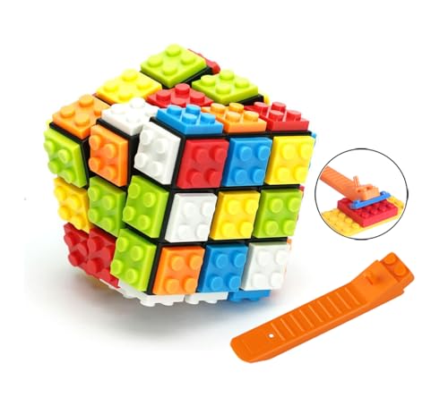 Image of AMAZA 3x3 Speed Cube Stress Relief Fidget Toys Black 3x3x3 Magic Cube Puzzles Toy Sturdy and Smooth Cubes Toy Game Puzzle Toys for Kids and Adults