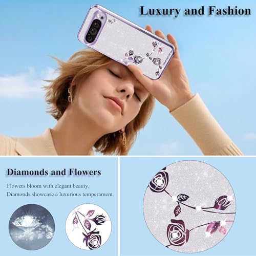 Coque antichoc Google Pixel 9 protection silicone motif floral - 2
