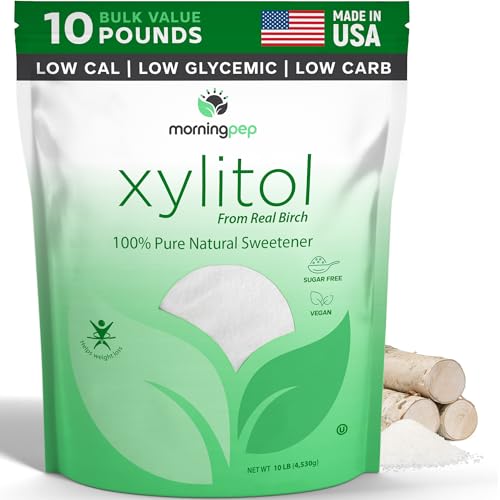 Morning Pep Pure Birch Xylitol (Keto Diet Friendly) Sweetener with