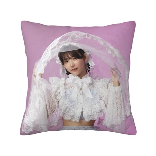 水?みお 両面プリント枕カバー 多機能 柔らかく通気性 シワ防止 抗菌防臭 洗濯機可能