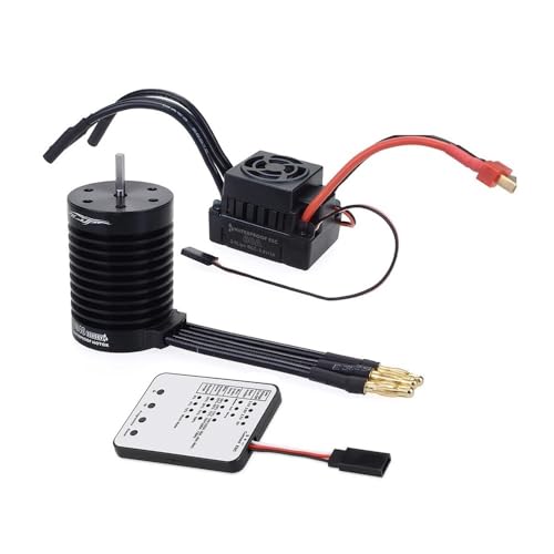Moteur sans balais étanche F540 pour voiture RC 1/10 avec combo ESC 60A