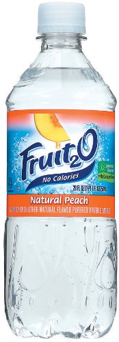 Fruit2O, Peach, 20-Ounce Bottles (Pack of 12)