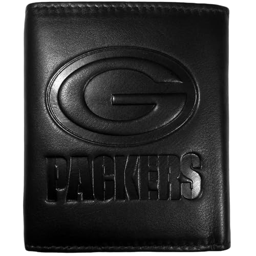Image of Siskiyou NFL Unisex Embossed Leather Tri-fold Wallet