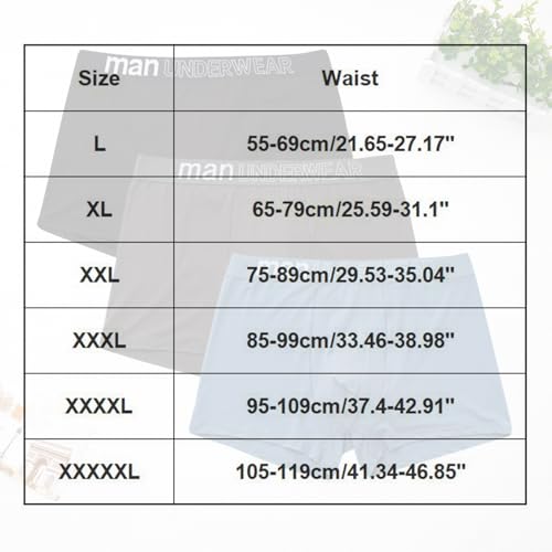 Cotton Boxer Briefs for Men 3-Pack Big and Tall Solid Color Stretch Comfy Underwear Breathable Cool Comfortable Short3