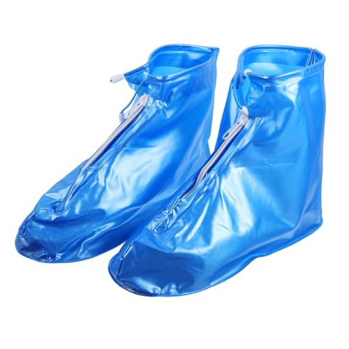 SOESFOUFU Waterproof Rain Boot Overshoes Reusable Shoe Covers for Men Women Boys and Girls Easy On- for Outdoor
