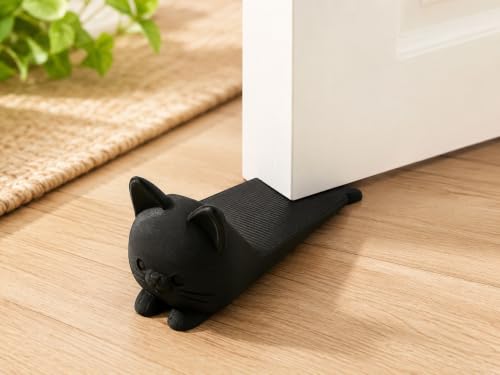 Kedi Şeklinde Kapı Stoperi – Dekoratif Kedili Kapı Altı Durdurucu 1 Adet, Dekoratif Tasarım, Kapı Altı Uyumlu, Sevimli Kedi Figürü, Ev Dekorasyonu, Kaymaz Taban