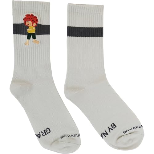 Calcetines Bavarian Caps Pumuckl Grantig unisex de algodon con divertido diseño aleman