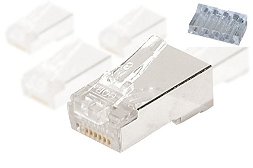 Connettore RJ45 Cat6 a Monofilo schermato