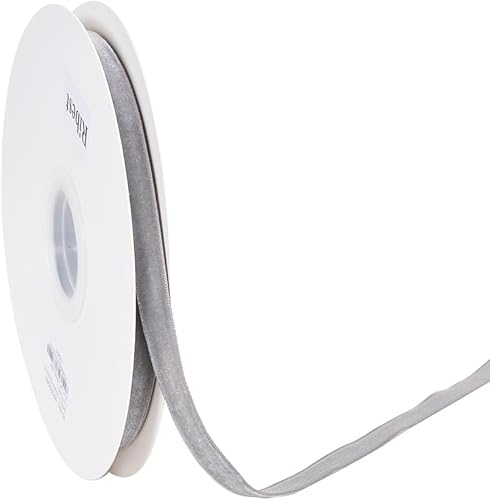 Miniatura 226 de Ribest Cinta de terciopelo verde musgo de 1 1/2 pulgadas, 10 yardas, cinta de Navidad para envolver regalos, corona, árbol de Navidad, decoración