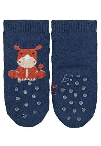 Unisex Kids Abs Crawling Socks Dp Jungle Socks, Blue, 22 EU, Blue, 223