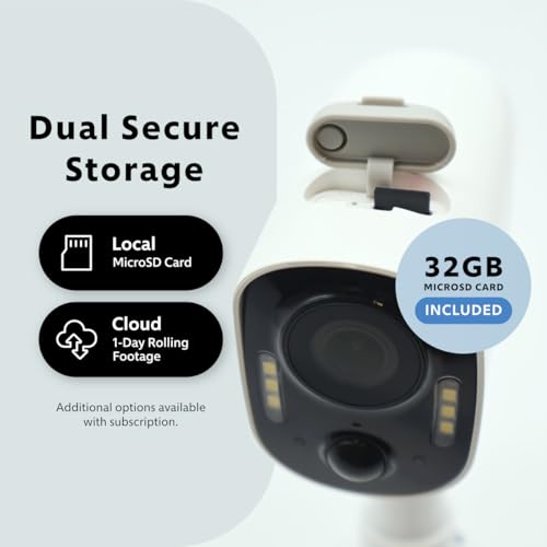 Swann Xtreem4K Eco Security Camera with Solar Panel: 4K UHD Video, AI Motion Detection w/Thermal Sensing, Solar Charging, Color Night Vision, Two-Way Audio, IP65 Weatherproof, 32GB MicroSD Included. - image 4