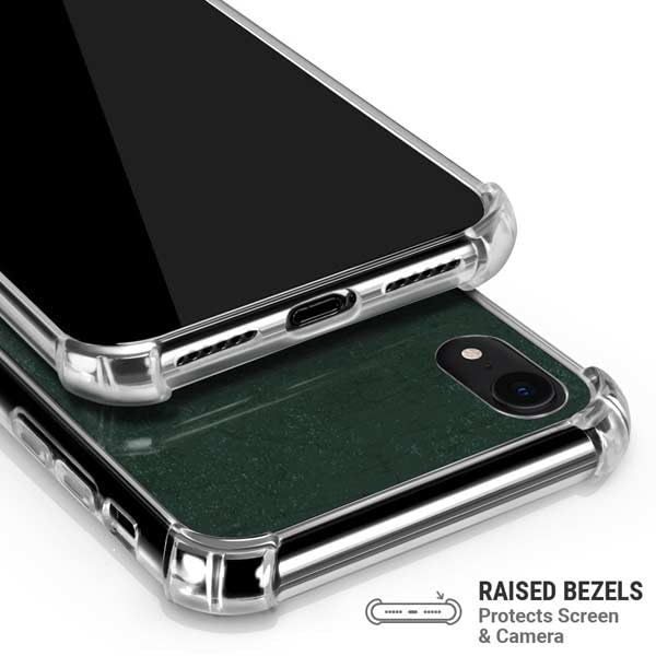 Skinit Clear Phone Case Compatible with iPhone XR - Officially Licensed NFL Green Bay Packers Distressed Design
