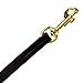 Viper Biothane Working Tracking Lead Leash Long Line for Dogs, Black 1/2