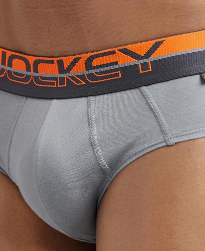 Image of Jockey FP01 Men Super Combed Cotton Solid Brief with Ultrasoft Waistband