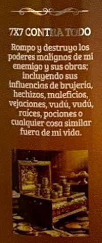 7 X 7 Contra Todo / 7 x 7 Against All Cologne 7.5 Oz - Image 2