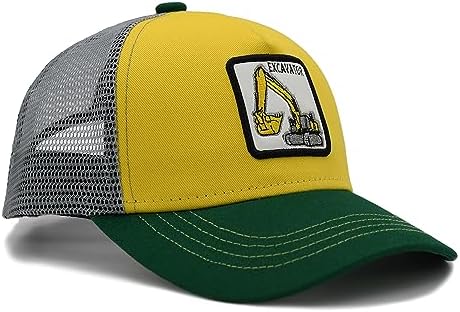 Waldeal Boys' Snapback Hat, Adjustable Baseball Mesh Trucker Cap for Toddler, Kids Ages 3-10 3 41EjFpll80L. AC