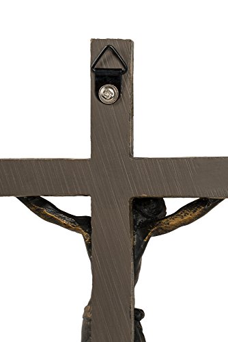 Crucifixo de ouro antigo de 22 cm (Estudio de Joseph) (Romano 6227-3)