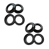 Front Shock Fork Damper Shaft Oil Seal Retainers For B-AOTIAN 50 BTM SPRINT BT49QT-12C1 BTM50 BT49QT-12(4pc Seal 4pc Cover)
