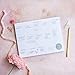 Peachly Desktop Weekly Planner Notepad | 60 Undated Tear-Off Pages | Schedule Daily To-Do Lists | Increase Your Productivity In Less Than 5 Minutes A Week | Achieve Your Goals | Peach and Mint Fern