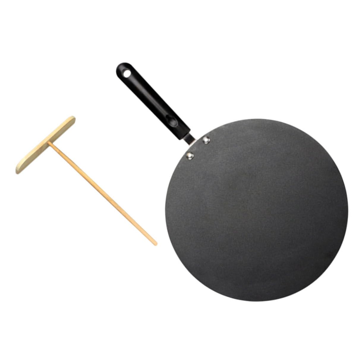 LIFKOME Sartén Hogar Sartén Plana Para Cocinar Para Hacer Panqueques y Tortillas Incluye De Suministros De Cocina Para Panqueques