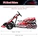 Kids Go Kart, 36V Electric Go Kart for Kids, 16 MPH Drift Kart with 350W Motor, Drift/Sport Mode, Length Adjustment, Outdoor Ride on Toy for Kid Ages 8-12 Years, Teens, Adults
