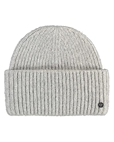 FRAAS Strickmütze Unisex - One Size Strickbeanie für Damen und Herren - Perfekt für Herbst und Winter Silber Cover