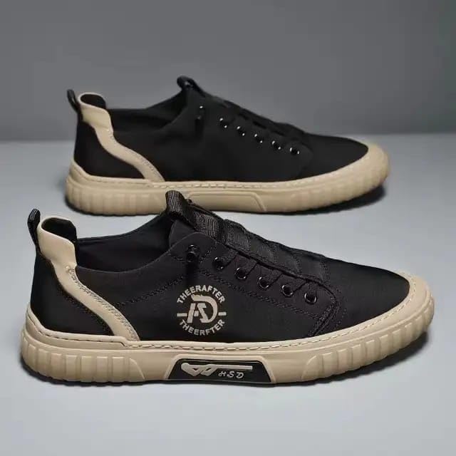 Image of Men's Casual Athletic Sneakers, Lace-up Design with Rubber Sole, Comfortable & Lightweight,Air Mesh Casual Shoes for Men,Soft Cushion Insole Casual Sneakers for Men (Multicolour)