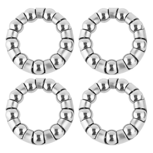 4 Stück Kugellager Fahrrad,Kugellager Kugeln 6.35mm,Silber Kugellagerkäfige,Hinterradkugellager,Stahl Ball Retainer,Kugelring Spacer Lenker für Fahrrad Vorderrad Achse Innenlager Mittelachse 4 Stück Kugellager Fahrrad,Kugellager Kugeln 6.35mm,Silber Kugellagerkäfige,Hinterradkugellager,Stahl Ball Retainer,Kugelring Spacer Lenker für Fahrrad Vorderrad Achse Innenlager Mittelachse