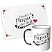 Produktbild JUNIWORDS Tasse + Glasschneidebrettchen im Set, Bester Papa der Welt
