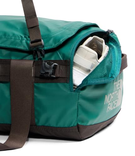 Image of THE NORTH FACE Base Camp Voyager Duffel, Pac Teal /Dk Chestnut, 42 Liters