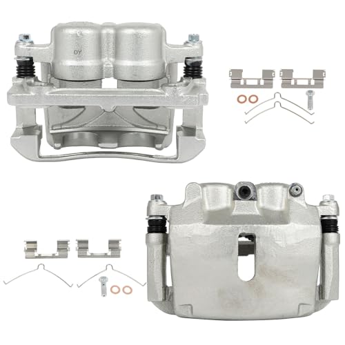 Image of SCITOO 18B4861 18B4860 Front Left & Right Disc Brake Calipers Assembly w /Bracket For Ford For F-150 2004-2005,For Ford For Lobo 2005