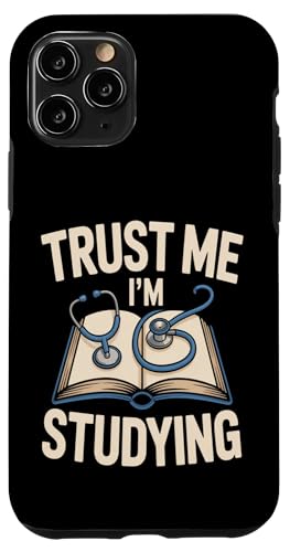 Trust Me I'm Studying Med School �w�� ���[���A �X�}�z�P�[�X iPhone 11 Pro �p