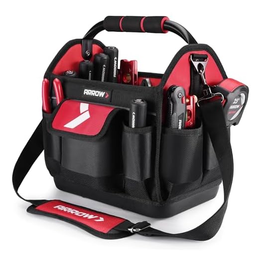 Can i take tools in my carry on luggage ARROW 12" Tool Tote with Waterproof Base