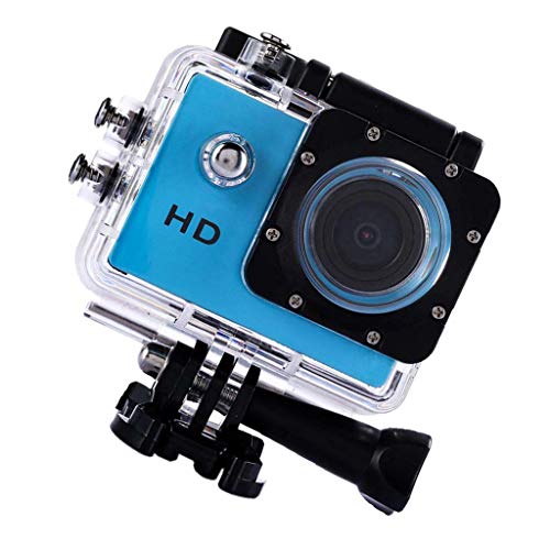 Underwater Action Camera 4K WiFi Video Recorder with Rechargeable Battery/High-Definition Wide-Angle Lens Red