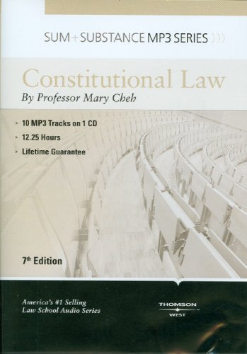Amazon.com: Sum &amp; Substance Audio on Constitutional Law (MP3 ...