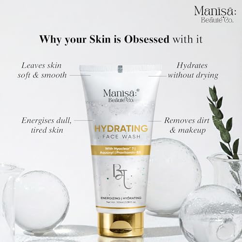 Image of Co. Hydrating Face Wash with Hyaclear 7, Aquaxyl & Provitamin B5 | Deep Cleansing, Energizing & Moisturizing Gel Face Wash for Smooth, Fresh & Hydrated Skin - 100ml