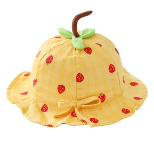 Gorro bebé protección solar tipo pescador con venda elástica para el verano 3